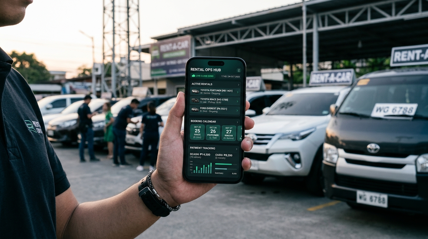 Digitool RentTrack Mobile Fleet Operations & Cloud Sync